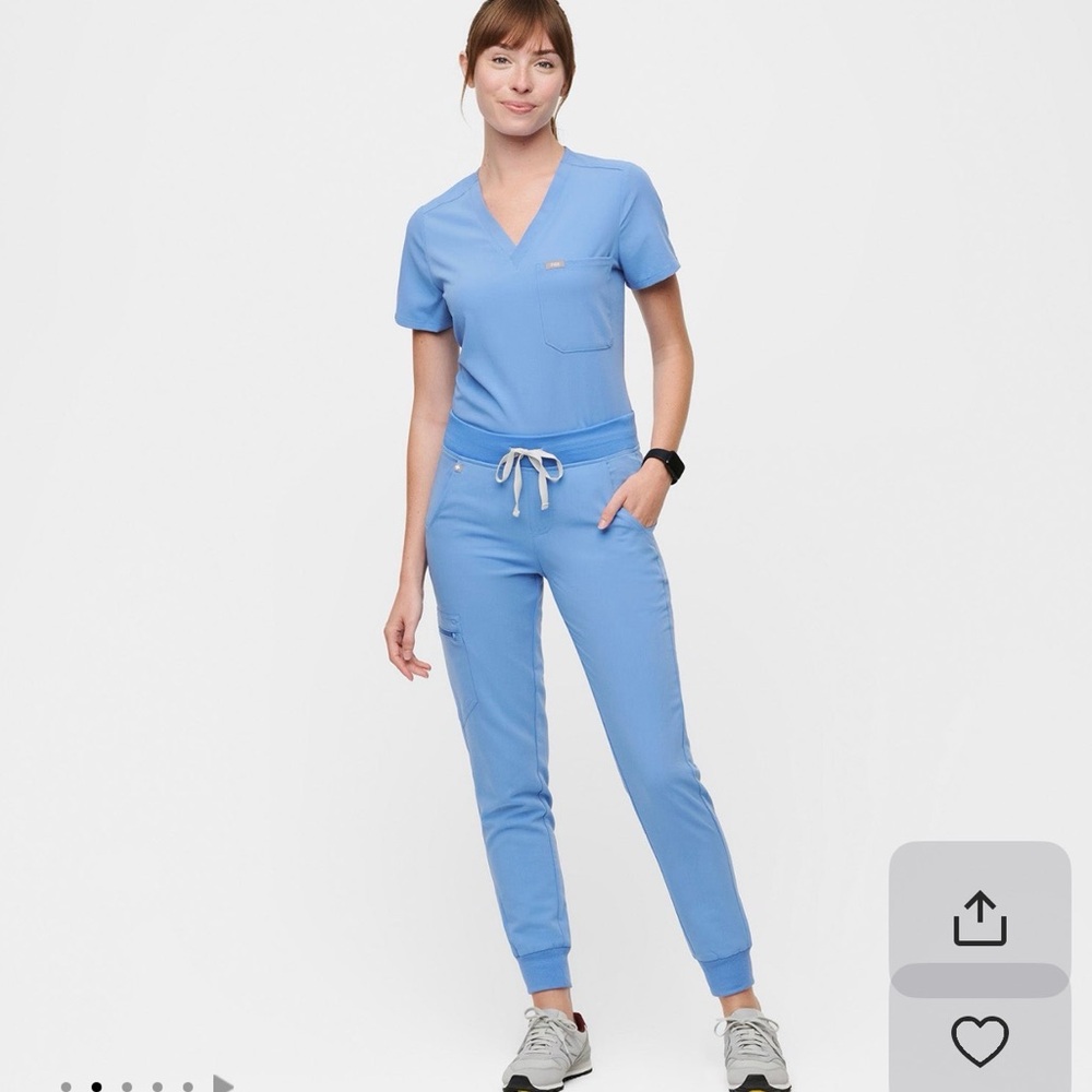 FIGS - Ceil Blue Zamora Jogger Scrub Pants (LT)